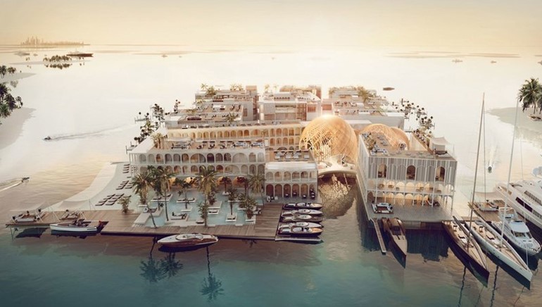 The Floating Venice on DUBAI