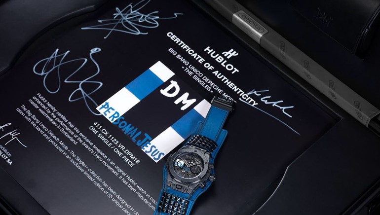 Hublot-Depeche Mode "The singles"